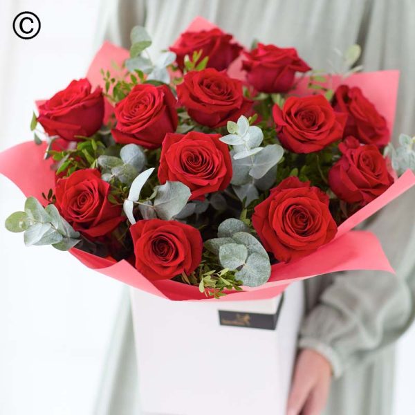 12 Premium Red Roses